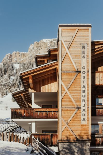 Costa Burjada: unique apartments in the heart of the Dolomites Image: Costa Burjada Apartments, Alta Badia